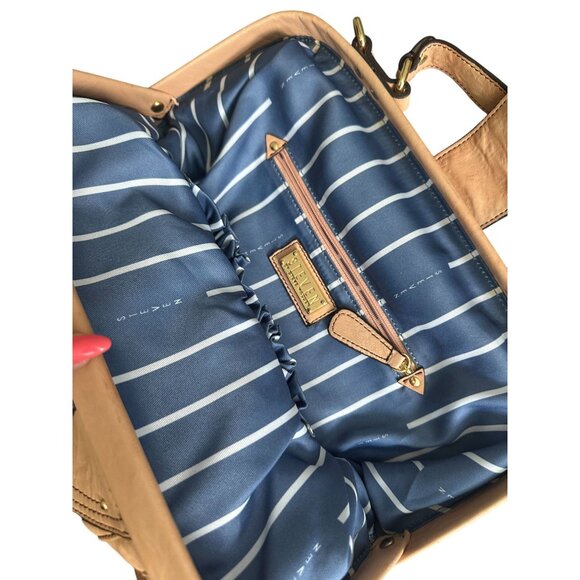 STEVEN Steve Madden Peach Beige Satchel Handbag - Picture 4 of 11